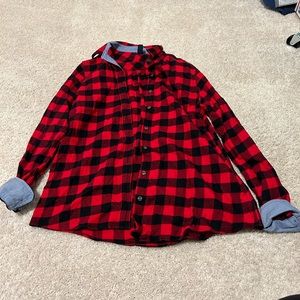Red and black flannel